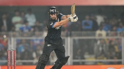 Glenn Phillips registered 48 off 40 balls. (AFP) Glenn Phillips registered 48 off 40 balls. (AFP)
