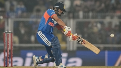 Chasing 154 runs, India raced to 155/2 in 10 overs only. (AFP) Chasing 154 runs, India raced to 155/2 in 10 overs only. (AFP)
