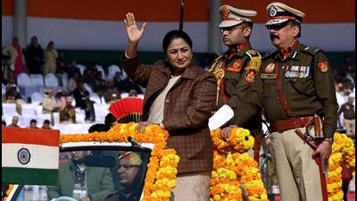 Chief minister Rekha Gupta said January 26 symbolises India’s self-respect, democratic values and sovereignty. (Ishant Chauhan/HT PHOTO) Chief minister Rekha Gupta said January 26 symbolises India’s self-respect, democratic values and sovereignty. (Ishant Chauhan/HT PHOTO)