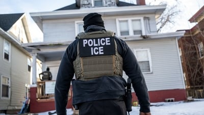 ICE allowed a $100-million heist suspect to leave the US (File Photo) ICE allowed a $100-million heist suspect to leave the US (File Photo)