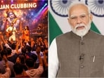 PM Modi lauds bhajan clubbing as a spiritual movement for today's youth. 