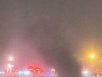 A plane crashed at Bangor International Airport in Maine on Sunday.
