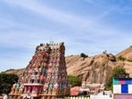 A view of the Thirupparankundram hill, in Madurai, Tuesday, Jan. 6, 2026. The Madras High Court's Madurai Bench on Tuesday upheld a single judge's order allowing the lighting of a lamp on the Thirupparankundram hill, and slammed the DMK government, calling "ridiculous" its claim that lighting of the lamp will cause disturbance to public peace.