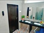 The initiative has also brought inclusivity with separate toilet units for boys, girls and students with disabilities. (HT PHOTO)