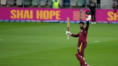 West Indies captain Shai Hope. (AFP) West Indies captain Shai Hope. (AFP)