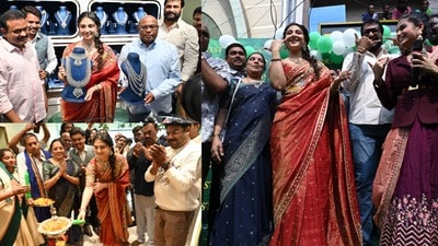 విజయనగరంలో హీరోయిన్ రితికా నాయక్ సందడి- గోయాజ్ సిల్వర్ జ్యూవెలరీ షో రూమ్ ప్రారంభం- డ్యాన్స్ చేసిన మిరాయి బ్యూటీ విజయనగరంలో హీరోయిన్ రితికా నాయక్ సందడి- గోయాజ్ సిల్వర్ జ్యూవెలరీ షో రూమ్ ప్రారంభం- డ్యాన్స్ చేసిన మిరాయి బ్యూటీ