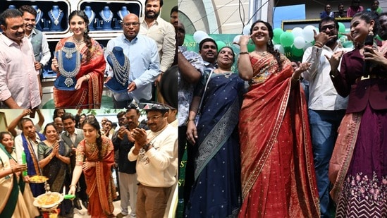విజయనగరంలో హీరోయిన్ రితికా నాయక్ సందడి- గోయాజ్ సిల్వర్ జ్యూవెలరీ షో రూమ్ ప్రారంభం- డ్యాన్స్ చేసిన మిరాయి బ్యూటీ