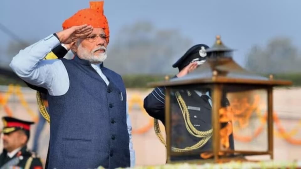 PM Modi at the Republic Day 2020 celebrations. PM Modi at the Republic Day 2020 celebrations.