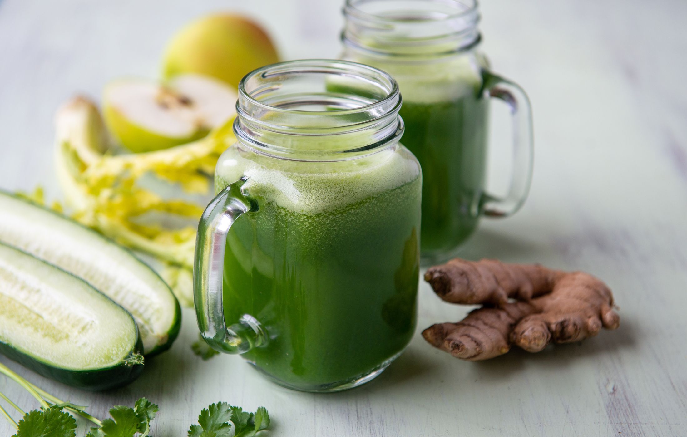 Cucumber cilantro juice (Photo: Nourishing Meals) Cucumber cilantro juice (Photo: Nourishing Meals)