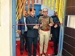 Dhanbad DC Aditya Ranjan inaugurates public grievance portal on Tuesday (HT PHOTO)