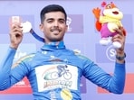 Harshveer Singh Sekhon was adjudged best Indian rider at the Pune Grand Tour 2026. (UCI)