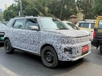 Hyundai's new compact SUV will have a long wheelbase and a split headlamp design. 