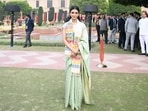 Samantha Ruth Prabhu shared a photo after visiting Rashtrapati Bhavan in New Delhi. Samantha Ruth Prabhu shared a photo after visiting Rashtrapati Bhavan in New Delhi.