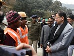 Chief Minister Pushkar Singh Dhami reviews the progress of the Kainchi Dham bypass project in Nainital district and directs officials to complete the remaining works ahead of the peak travel season. Chief Minister Pushkar Singh Dhami reviews the progress of the Kainchi Dham bypass project in Nainital district and directs officials to complete the remaining works ahead of the peak travel season.
