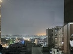 There is no balcony in this spacious sixth-floor apartment in Sahibabad. (Mayank Austen Soofi)