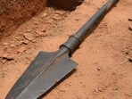 The spear may have been used by ancient warriors to protect cattle and wealth.