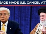 Iran's last-minute secret message forced Trump to cancel attack?