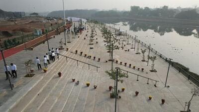 1.5-km stretch of riverfront near Sangamwadi to be inaugurated on Feb 15 1.5-km stretch of riverfront near Sangamwadi to be inaugurated on Feb 15