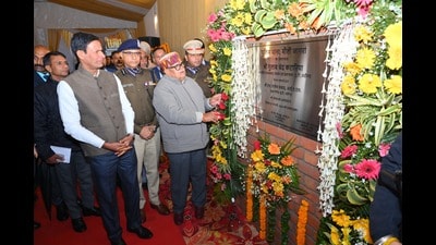 According to officials, the IT Park police station will be constructed on 0.366 acres with a built-up area of around 19,832 sq ft at an estimated cost of  ₹9.81 crore. (HT Photo)