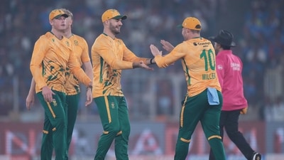 South Africa will take on West Indies in the 1st T20I on Tuesday. (AP) South Africa will take on West Indies in the 1st T20I on Tuesday. (AP)