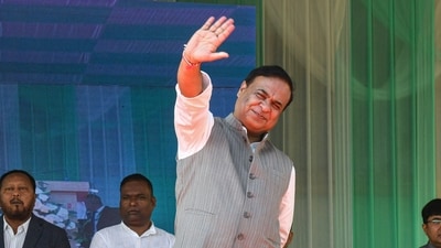 Sarma said they should cast their ballots in neighbouring Bangladesh instead. (PTI) Sarma said they should cast their ballots in neighbouring Bangladesh instead. (PTI)