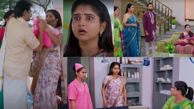 బ్రహ్మముడి జనవరి 27 ఎపిసోడ్: మంత్రి దగ్గర ఉన్న పాపే తన పాప అని గుర్తు పట్టిన కావ్య.. బలవంతంగా లాక్కెళ్లిపోయిన ధర్మేంద్ర బ్రహ్మముడి జనవరి 27 ఎపిసోడ్: మంత్రి దగ్గర ఉన్న పాపే తన పాప అని గుర్తు పట్టిన కావ్య.. బలవంతంగా లాక్కెళ్లిపోయిన ధర్మేంద్ర