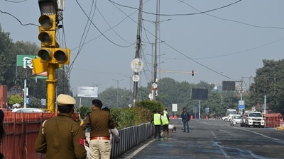 The incident occurred around 2 pm on Thursday when head constable, Raj Kumar Yadav, was on patrol duty. (HT Photo/ Vipin Kumar/ Representational) The incident occurred around 2 pm on Thursday when head constable, Raj Kumar Yadav, was on patrol duty. (HT Photo/ Vipin Kumar/ Representational)