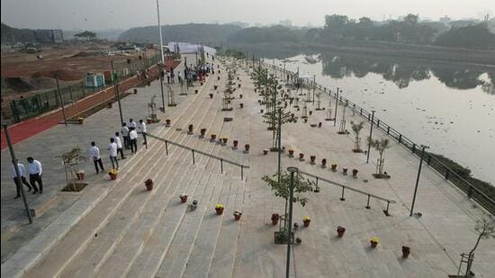 1.5-km stretch of riverfront near Sangamwadi to be inaugurated on Feb 15