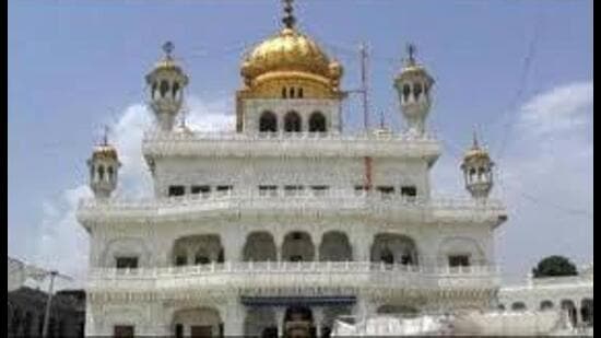 The Akal Takht office in the Golden temple complex in Amritsar. (HT File)
