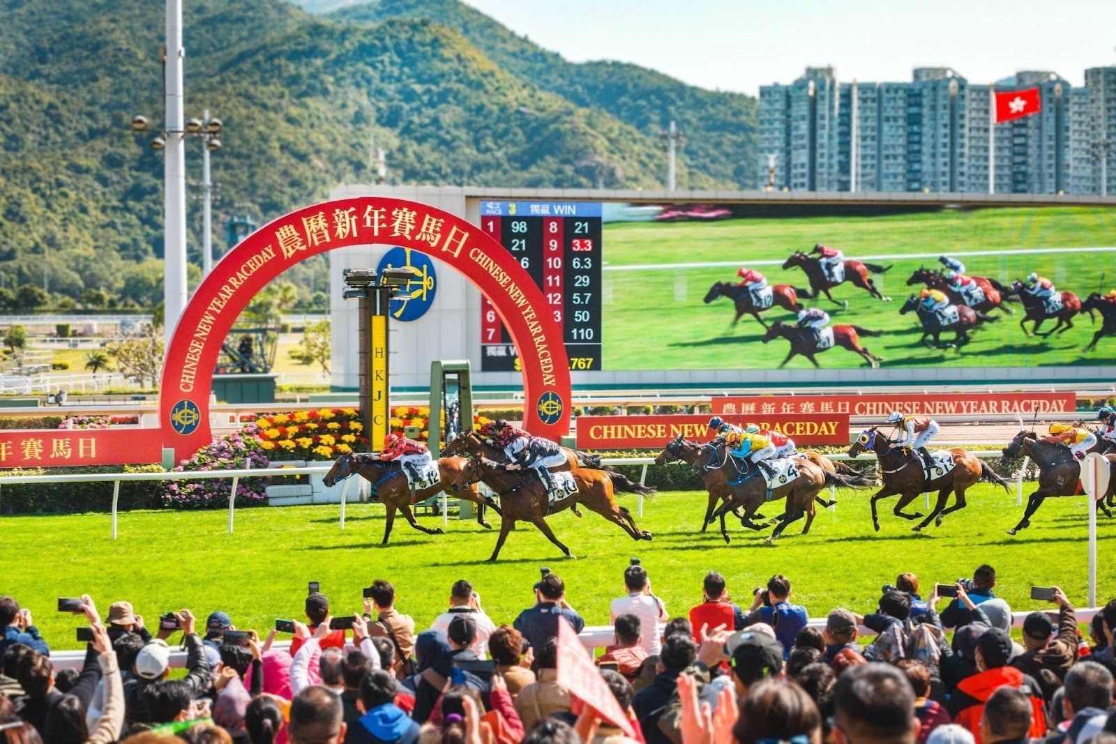 The Chinese New Year Horse Races The Chinese New Year Horse Races