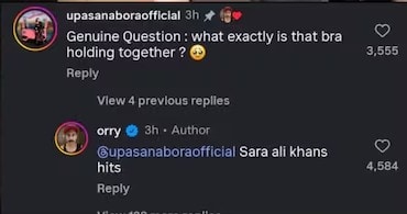 Orry's comment section. Orry's comment section.