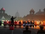 Gram it: As Delhi gears up today to mark Beating the Retreat Ceremony 2026, which brings an end to the Republic Day celebrations, the Vijay Chowk is all set to reverberate with tunes of patriotism. Here's a glimpse of the full dress rehearsal, showing how Indian defence tri-service and paramilitary personnel will participate in it this year.