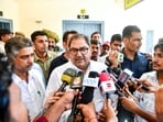 Indian National Lok Dal (INLD) president Abhay Singh Chautala in a statement said if Punjab chief minister Bhagwant Mann believed that none of the two states should be deprived of its rights, then Punjab should ensure that the orders of the Supreme Court were implemented. (HT File Photo) Indian National Lok Dal (INLD) president Abhay Singh Chautala in a statement said if Punjab chief minister Bhagwant Mann believed that none of the two states should be deprived of its rights, then Punjab should ensure that the orders of the Supreme Court were implemented. (HT File Photo)