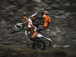 KTM 390 Adventure R will be offered in just one colour option, which is Ceramic White. 