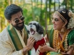 Antony Thattil and Keerthy Suresh named their pet Nyke to signify their love.