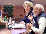 The deal, which both Prime Minister Narendra Modi and European Commission President Ursula von der Leyen have hailed, is expected to double EU exports of goods to India by 2032 (DPR PMO)