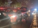 The gridlock wasn’t cleared even till 10.30 pm at night. (Sourced) The gridlock wasn’t cleared even till 10.30 pm at night. (Sourced)