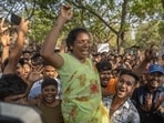 iAt the SGNP, protestors greeted the announcement with loud cheering and clapping, though leaders of the agitation said that the reprieve was temporary and residents should remain on guard. (Satish Bate/ Hindustan Times)