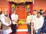పాఠశాల భవన ప్రారంభోత్సవంలో కోమటిరెడ్డి వెంకట్ రెడ్డి