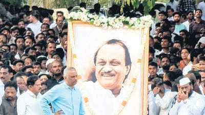 For many Baramati residents, Ajit Pawar’s death felt like the loss of a family member rather than that of a politician (HT) For many Baramati residents, Ajit Pawar’s death felt like the loss of a family member rather than that of a politician (HT)