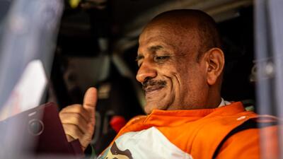 Indian rally driver Sanjay Takale. (Compagnie Saharienne) Indian rally driver Sanjay Takale. (Compagnie Saharienne)