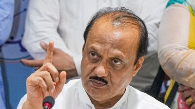 Maharashtra Deputy Chief Minister Ajit Pawar was killed after an aircraft carrying him crashed at Baramati in Pune district on Wednesday. (PTI Photo/Shashank Parade) (PTI)