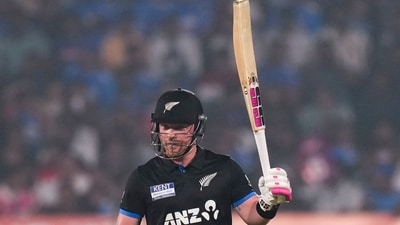 Tim Seifert smacked 62 off 36 balls. (PTI) Tim Seifert smacked 62 off 36 balls. (PTI)