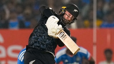 Initially, New Zealand posted 215/7 in 20 overs. (PTI) Initially, New Zealand posted 215/7 in 20 overs. (PTI)