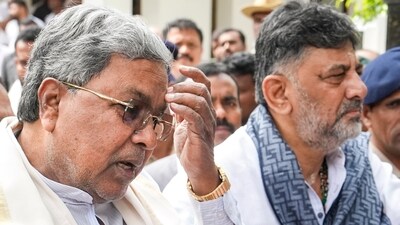 Karnataka CM Siddaramaiah, DCM DK Shivakumar, HD Kumaraswamy and BY Vijayendra were among those who shared condolence messages over the sudden death of NCP chief and Maharashtra DCM Ajit Pawar's death in a plane crash. (PTI) Karnataka CM Siddaramaiah, DCM DK Shivakumar, HD Kumaraswamy and BY Vijayendra were among those who shared condolence messages over the sudden death of NCP chief and Maharashtra DCM Ajit Pawar's death in a plane crash. (PTI)