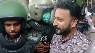 The third sexual assault case was registered against the Palakkad MLA under Sections 376 (rape) and 506(1) (criminal intimidation) of the Indian Penal Code (IPC), following a complaint lodged by a woman from Kottayam district on January 8. (ANI video grab file)
