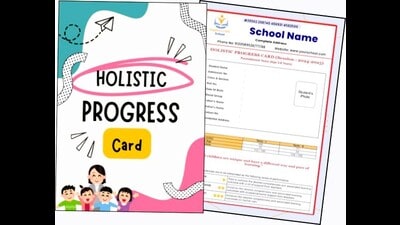 The holistic progress card (HT Photo) The holistic progress card (HT Photo)