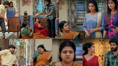 గుండె నిండా గుడి గంటలు టుడే ఎపిసోడ్: ప్రభావతి హత్యకు మీనా ప్లాన్.. రెచ్చగొట్టిన రోహిణి.. గట్టిగా ఇచ్చుకున్న శృతి గుండె నిండా గుడి గంటలు టుడే ఎపిసోడ్: ప్రభావతి హత్యకు మీనా ప్లాన్.. రెచ్చగొట్టిన రోహిణి.. గట్టిగా ఇచ్చుకున్న శృతి