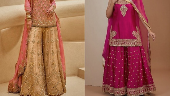 Sharara suits for women: Shine at every wedding and festival with these picks (Pinterest)