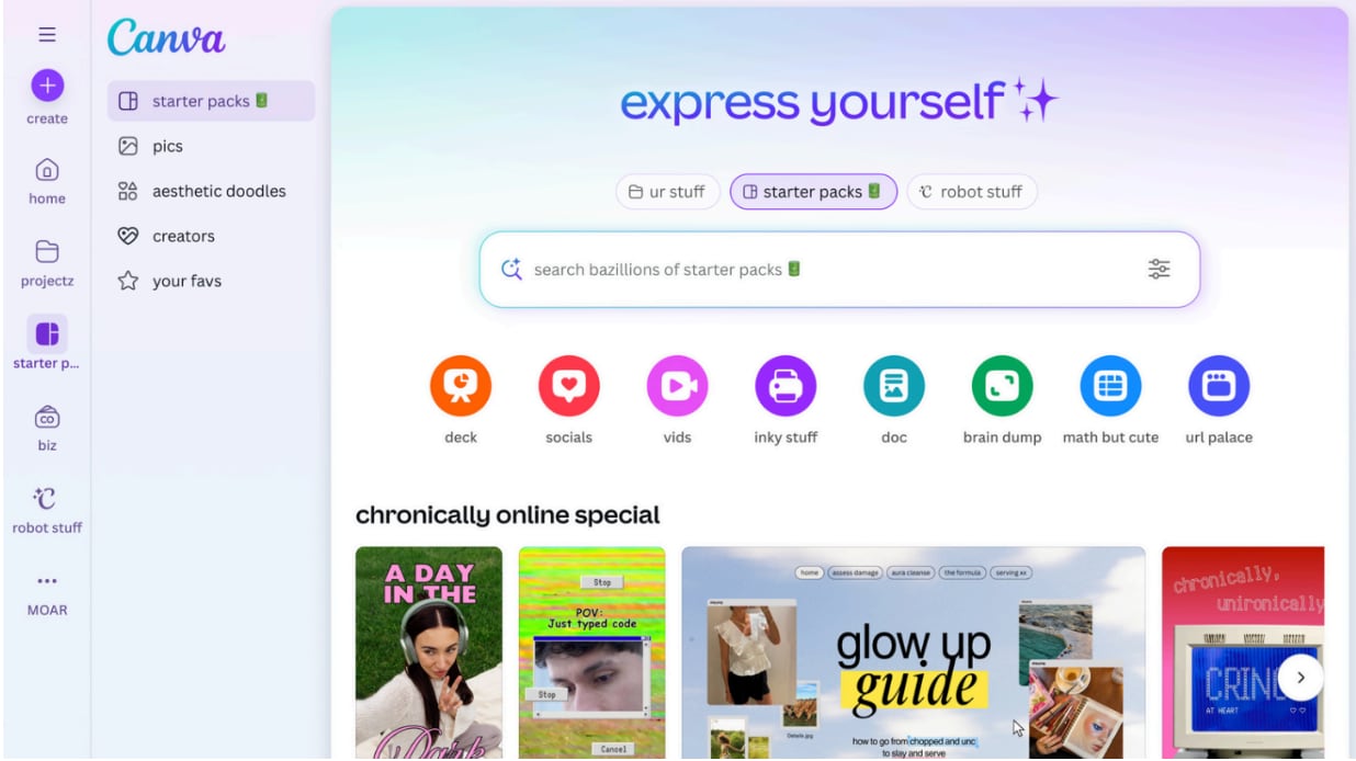 Canva now has 260 million monthly users, and only recently did Apple announce a competitor called Creator Studio. (Company Website) Canva now has 260 million monthly users, and only recently did Apple announce a competitor called Creator Studio. (Company Website)